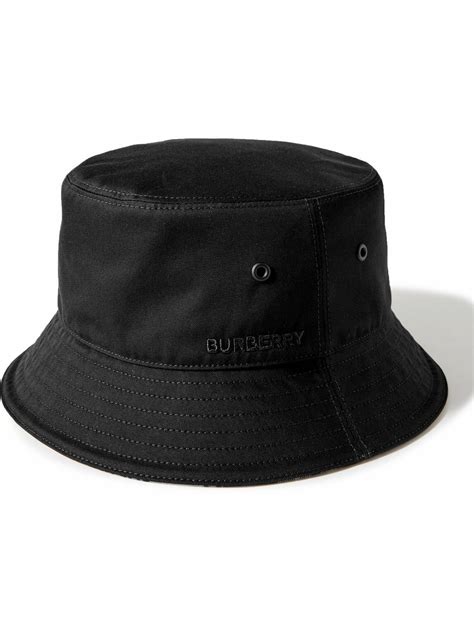 black burberry bucket hat|burberry bucket hats for women.